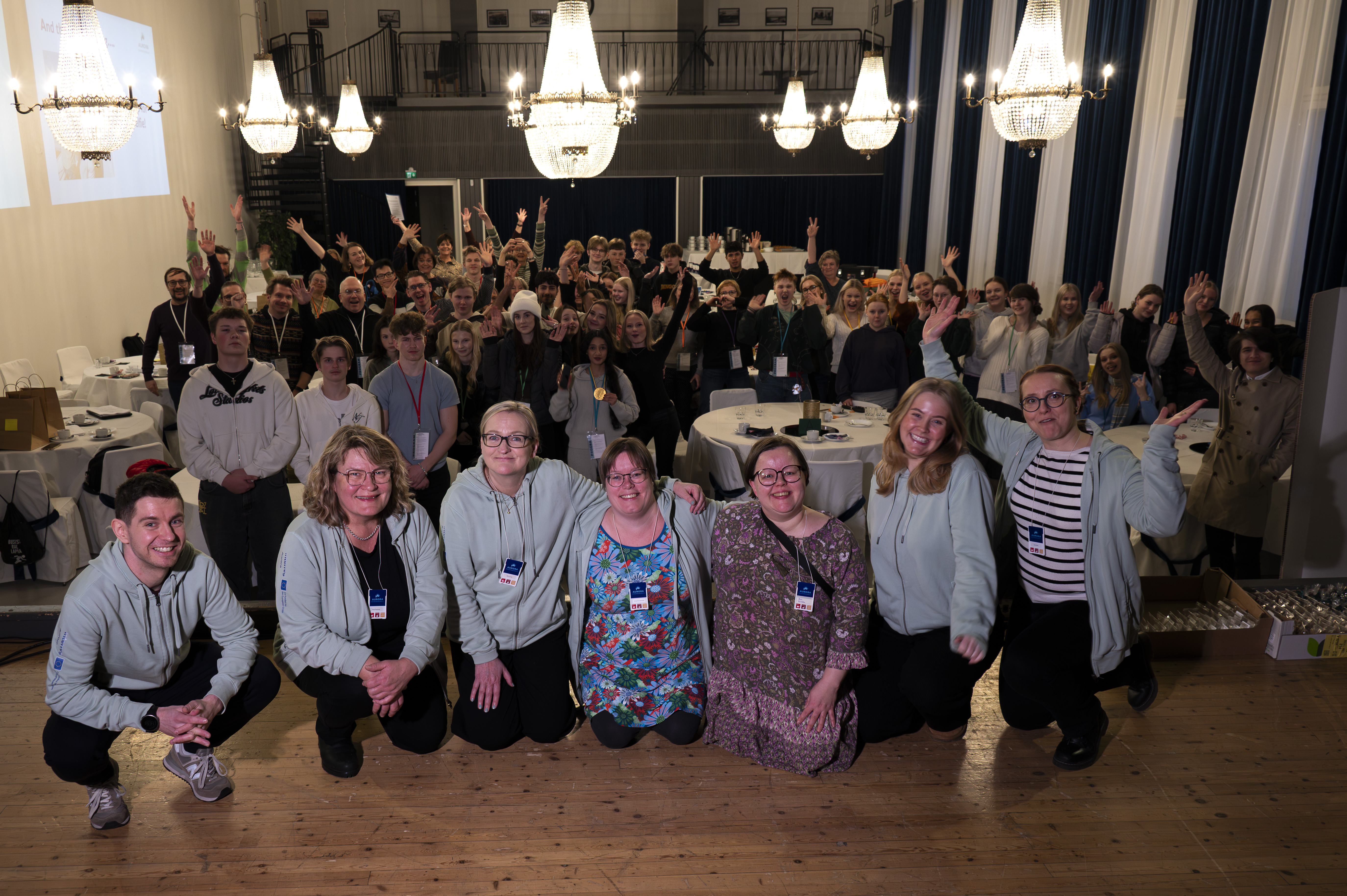 Aurora Entrepreneurialis projektgrupp och deltagare