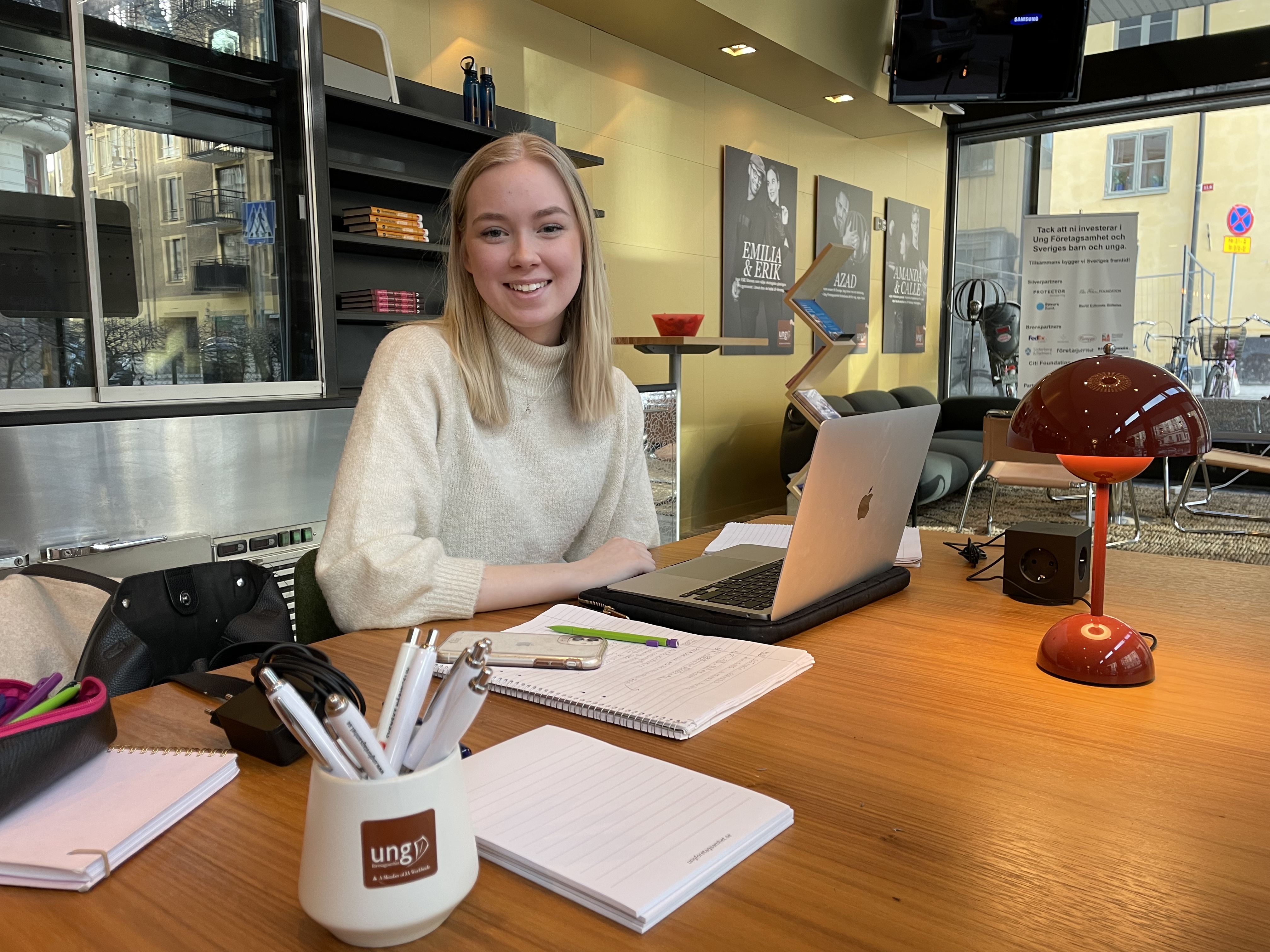 Ung Företagsamhet i Sverige har öppnat platser för coworking i Stockholm