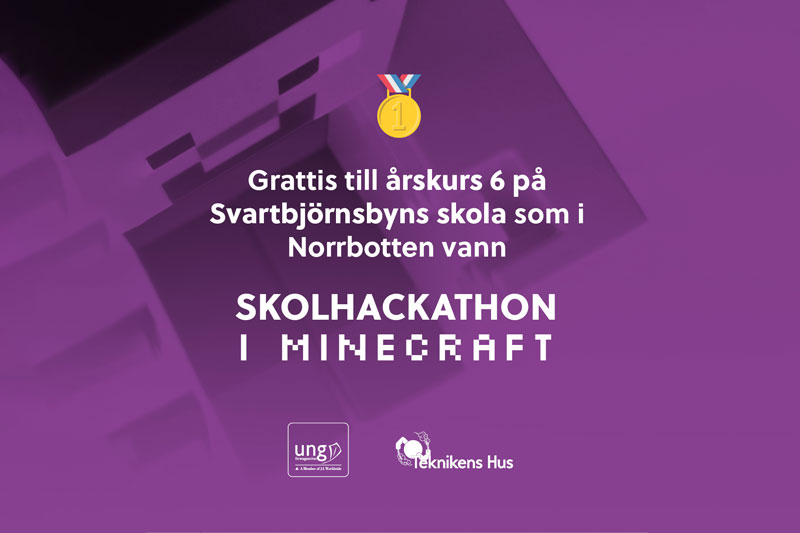 Vinnare Skolhakathon Norrbotten