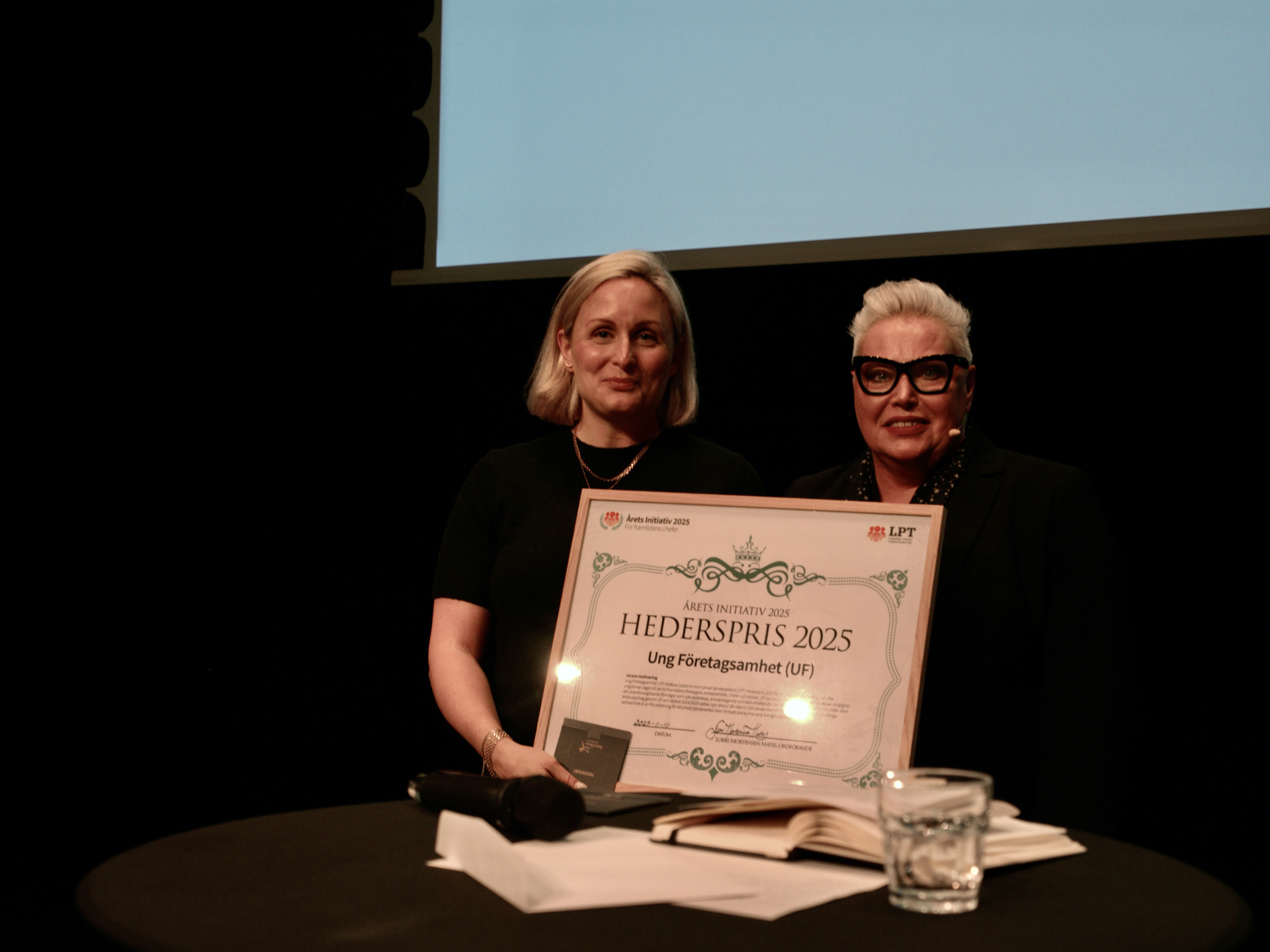 ung företagsamhet hederspris årets initiativ 2025