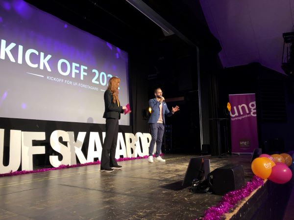 Ararad Sarkissian bjuder in UF-företagarna till en live-pitch-tävling.