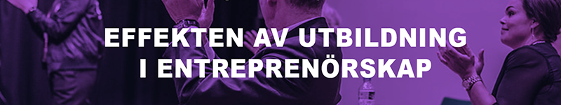 Effekten av utbildning i entreprenörskap general content