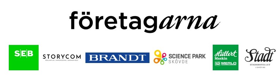 Samtliga företag som anordnar Unga Företagsnästet i Skaraborg