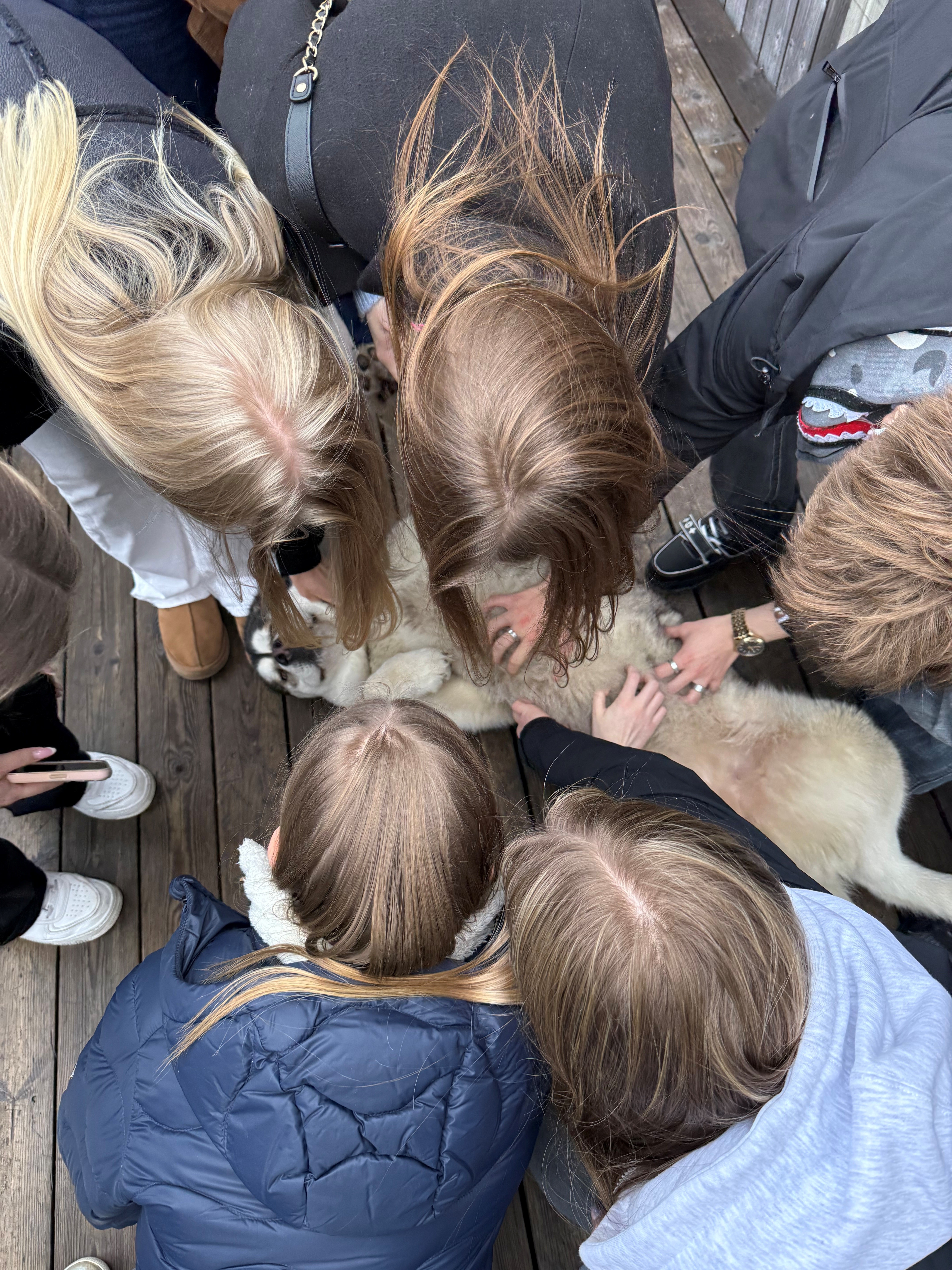Studiebesök på Luppioberget.