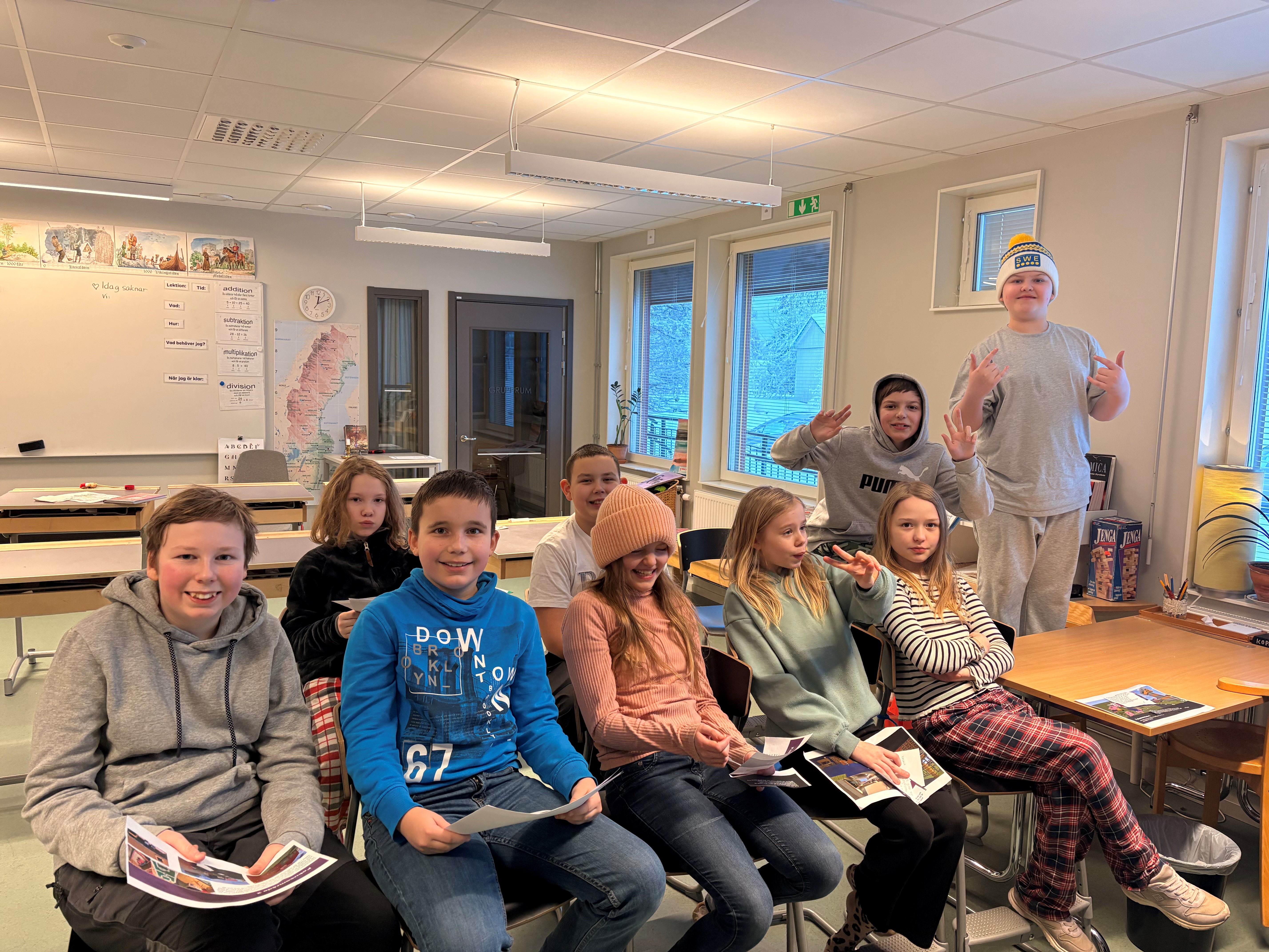 Vuollerims Skola åk 4-5 i Jokkmokk