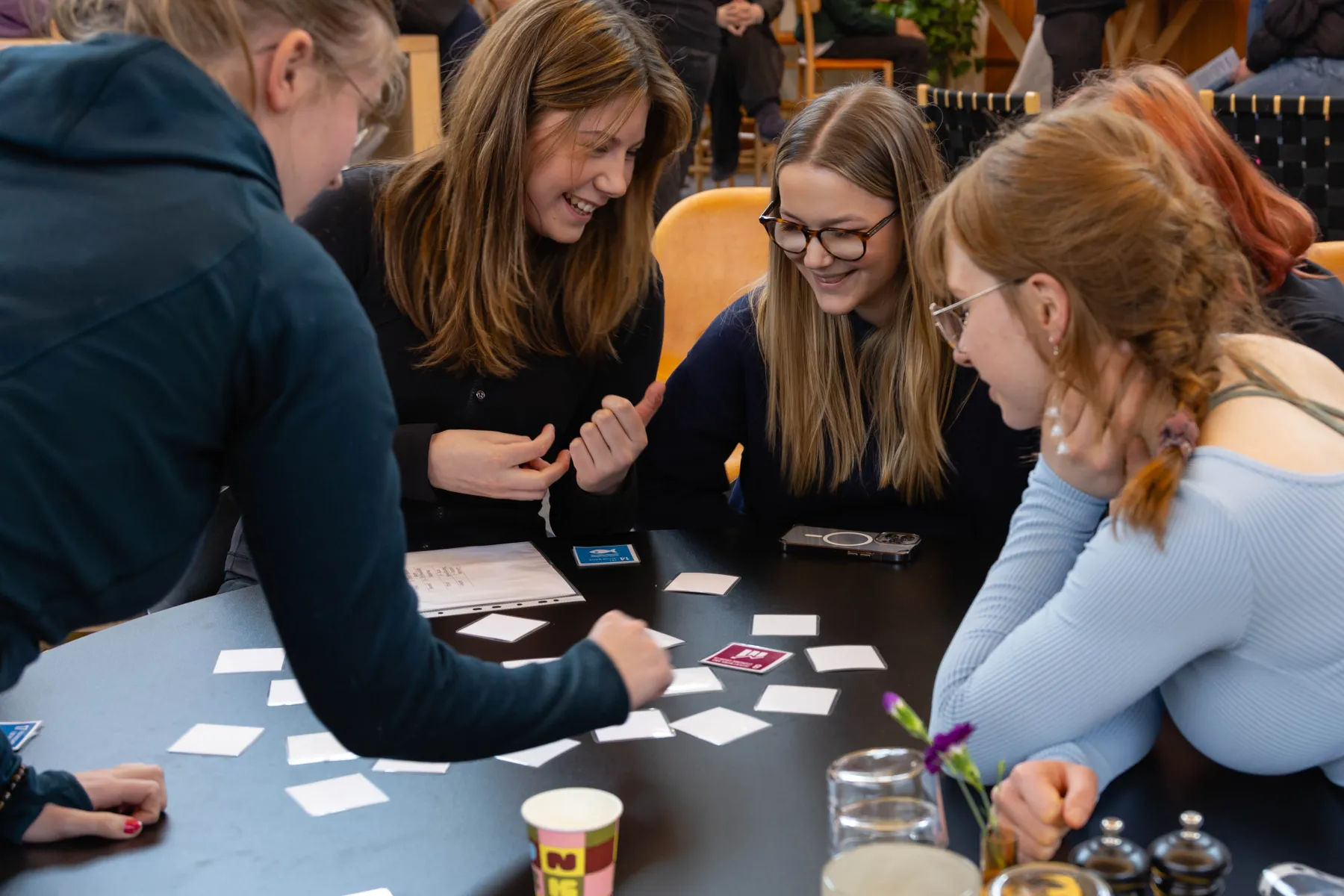 Finska och svenska elever på innovationstävling i Luleå. Aurora Entrepreneurialis.