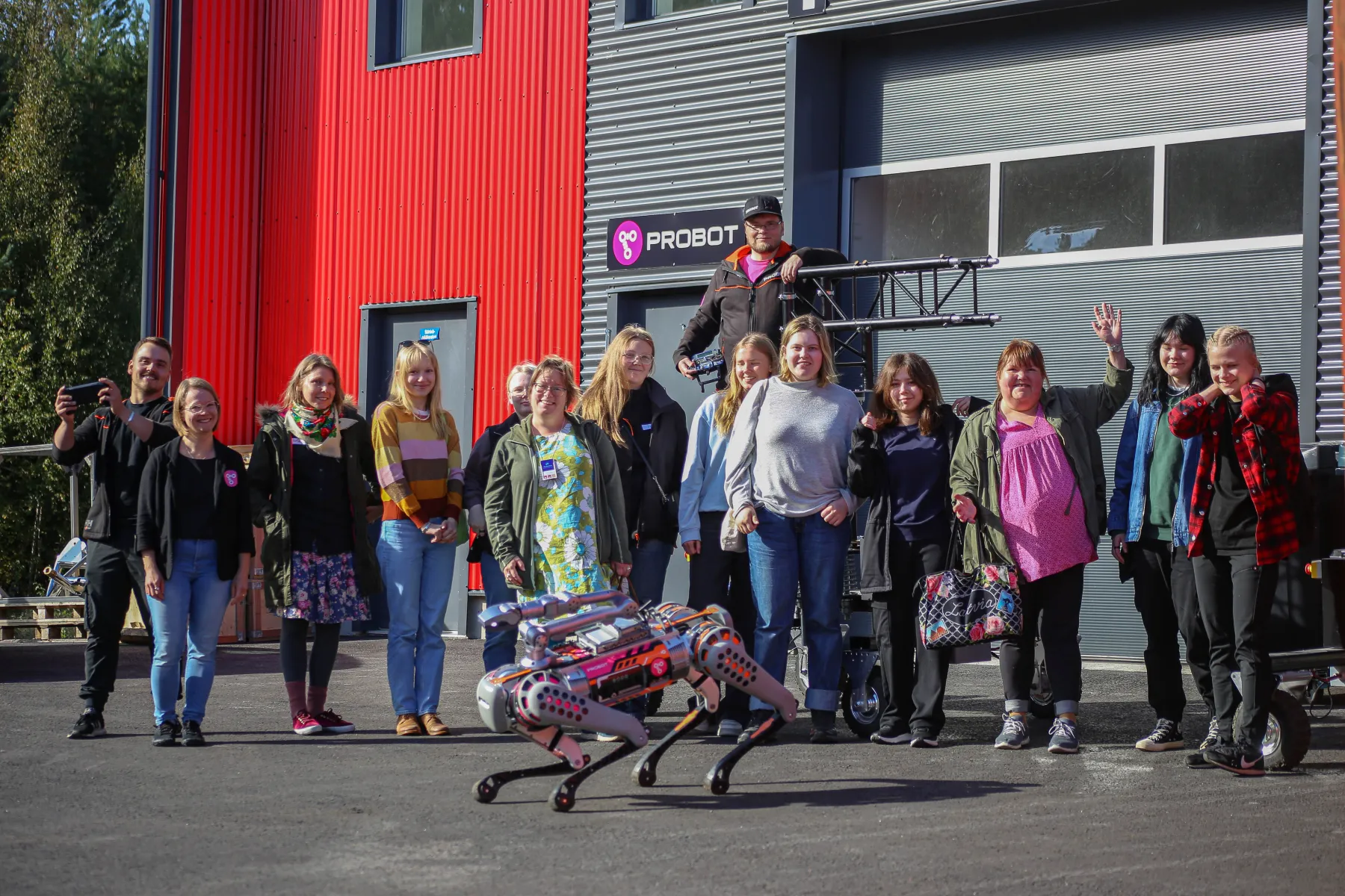 Företagsbesök Probot Uleåborg