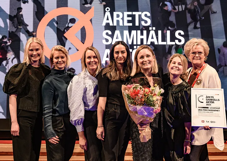 ung företagsamhet årets samhällsaktör