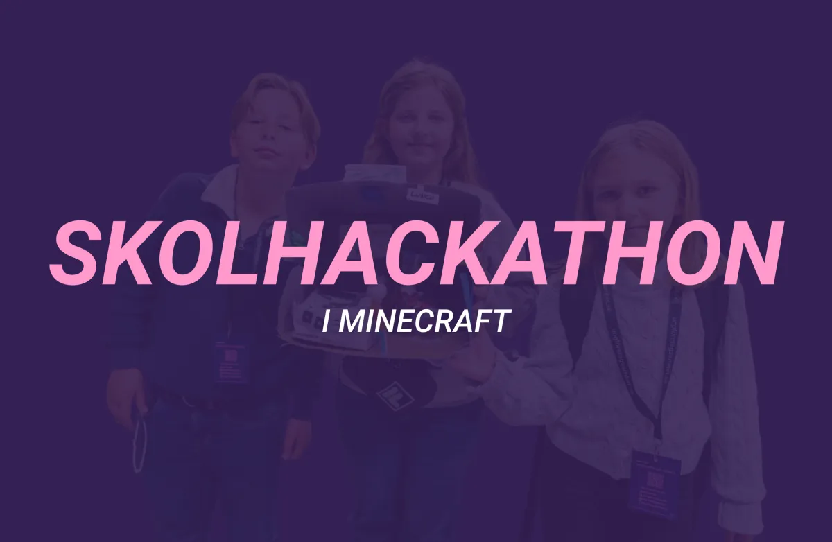 Skolhackathon i Minecraft