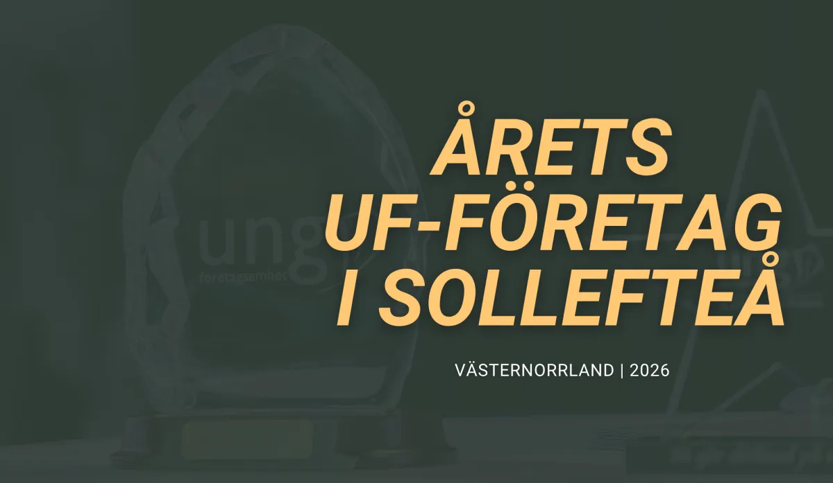 Årets UF-företag i Sollefteå 2026
