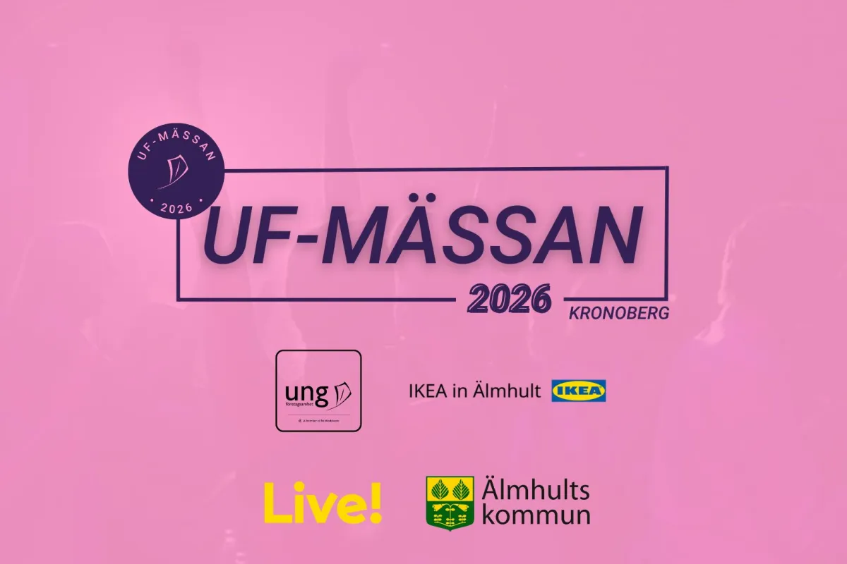 UF-mässan 2026 tillsammans med IKEA, Live och Älmhults Kommun