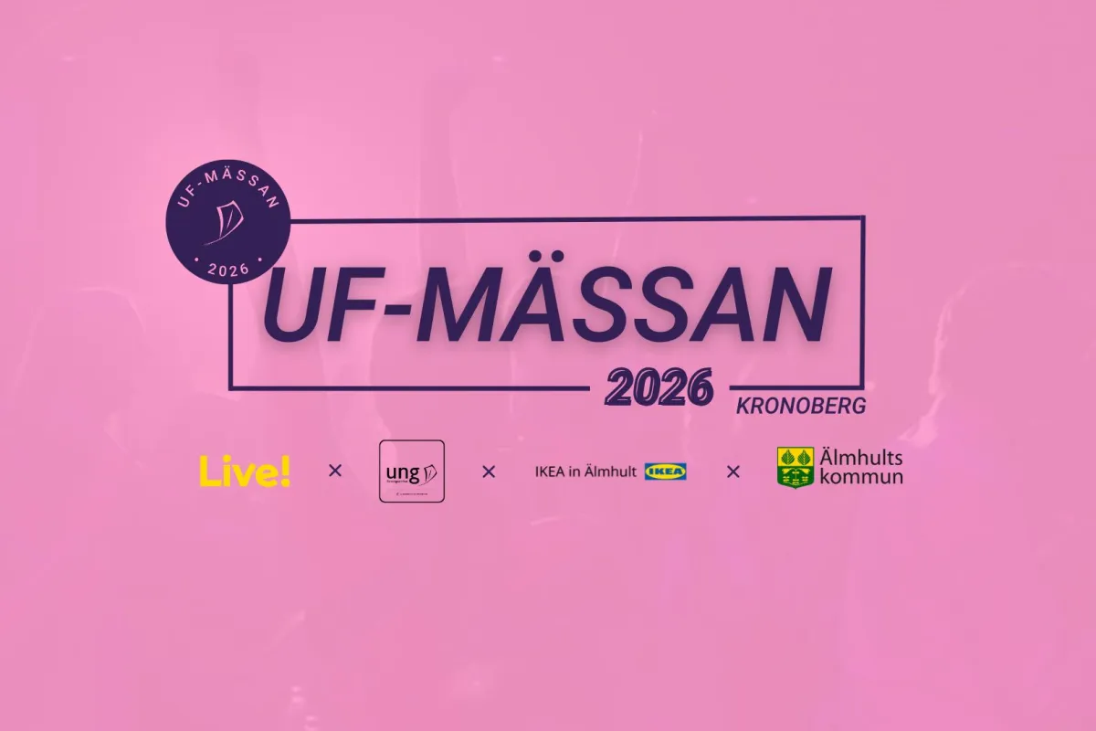 UF-mässan 2026 tillsammans med IKEA, Live och Älmhults Kommun