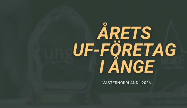 Årets UF-företag i Ånge 2026
