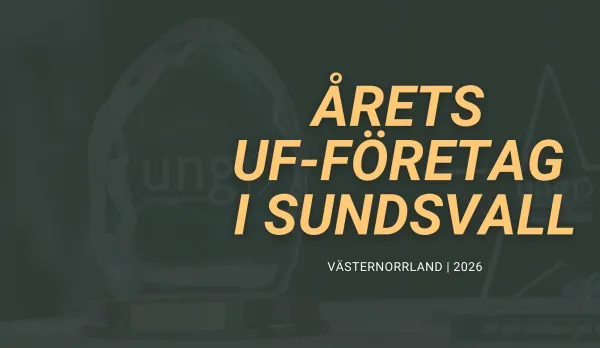 Årets UF-företag i Sundsvall 2026