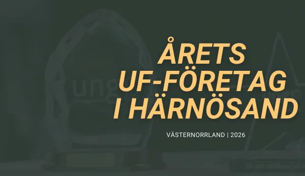 Årets UF-företag i Härnösand 2026