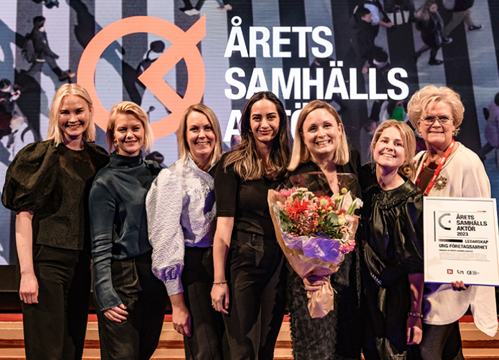 ung företagsamhet årets samhällsaktör