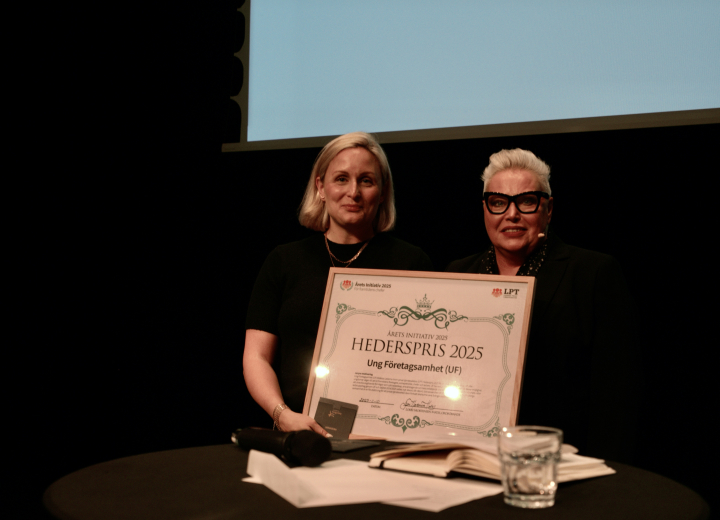 ung företagsamhet hederspris årets initiativ 2025