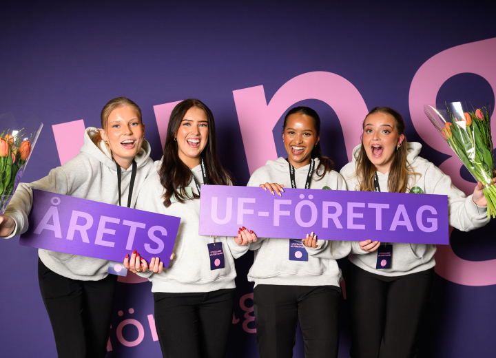 vinnare av årets UF-företag i Norrbotten