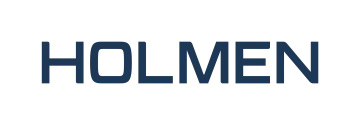 Holmen logo blå
