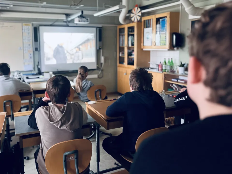 Elever blir filmstjärnor