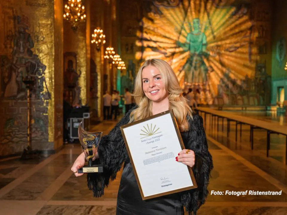 ung företagsamhet maya delorez madelene törnblom