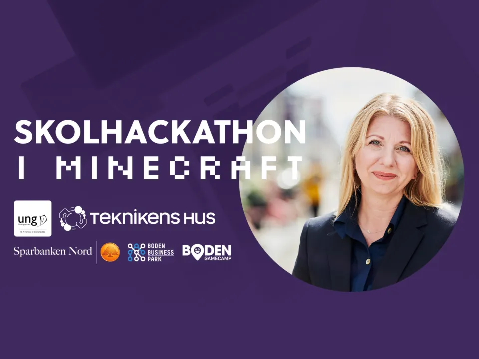 Skolhackathon Minecraft Norrbotten