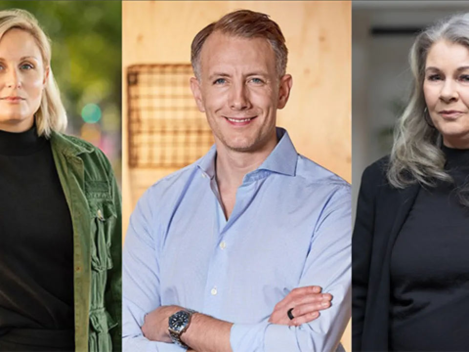 ung företagsamhet hogia kivra tre personer från varje organisation