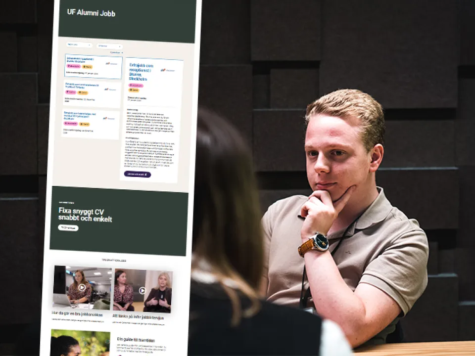 ung företagsamhet uf alumni jobbplattform jobbannonser 