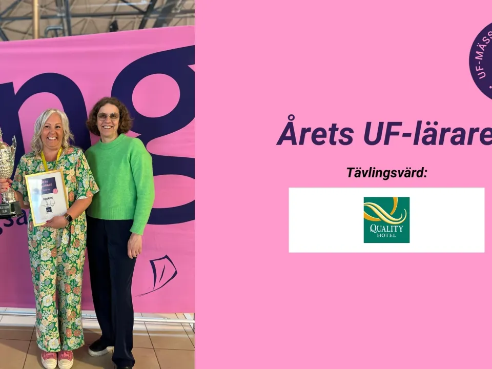 vinnarbild Årets UF-lärare 24/25