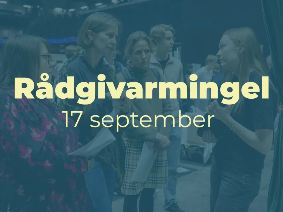 Rådgivarmingel 17 september