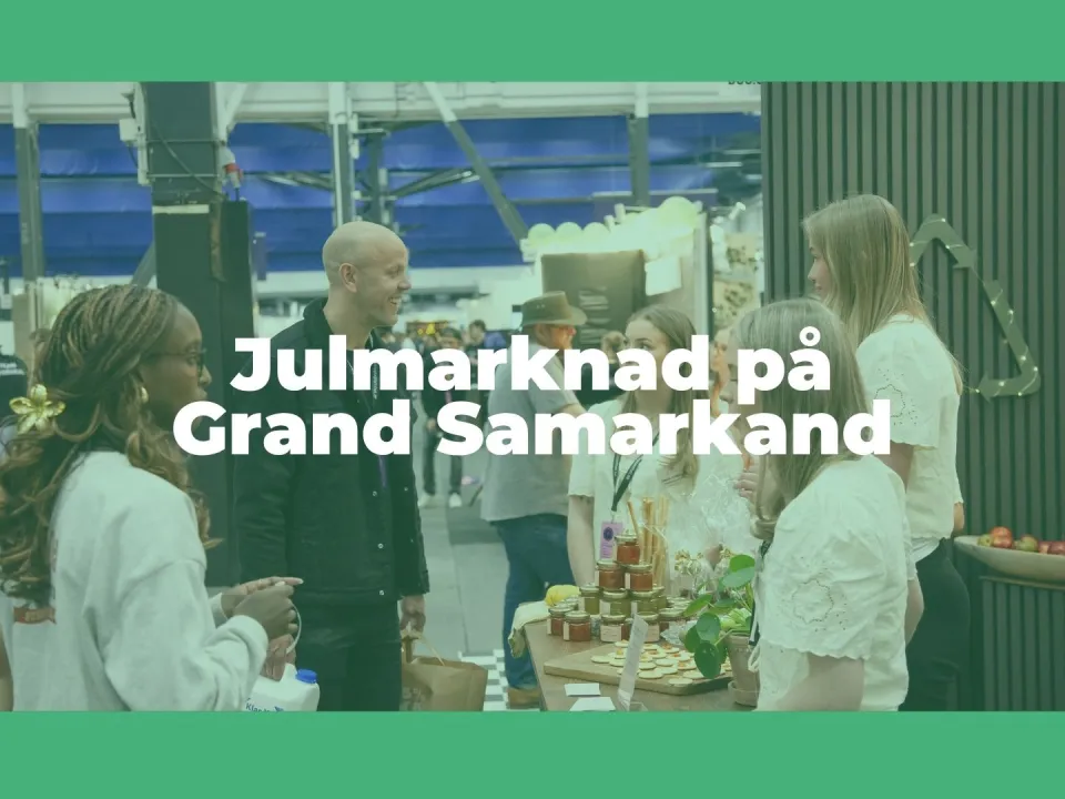 julmarknad på Grand
